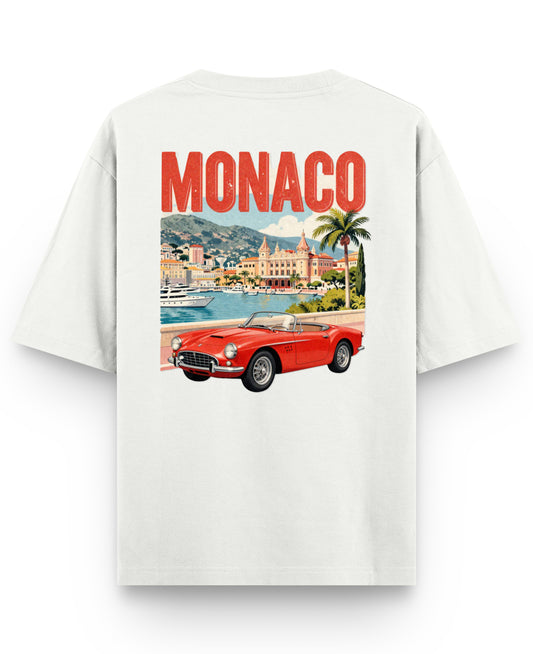 Off White Oversized T-shirt Back Design