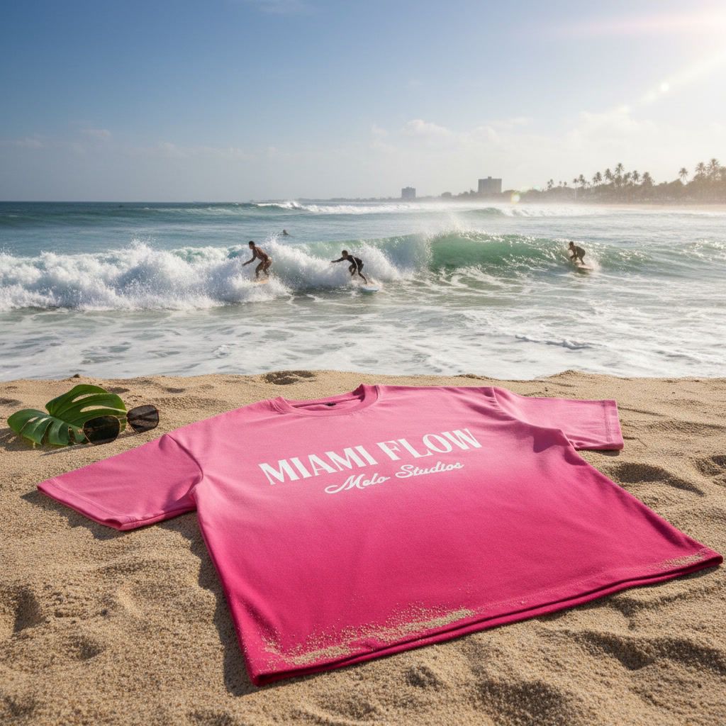 Miami Flow Oversized Tee — Melo Studios
