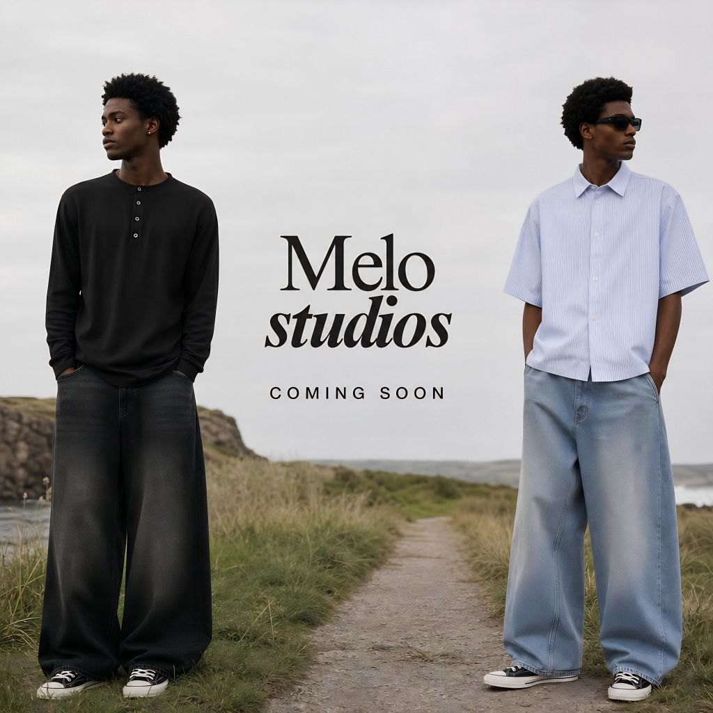 Melo Studios Outdoor Edit — Wide Leg Denim & Henley