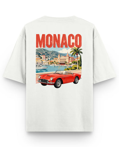 Off White Oversized T-shirt Back Design