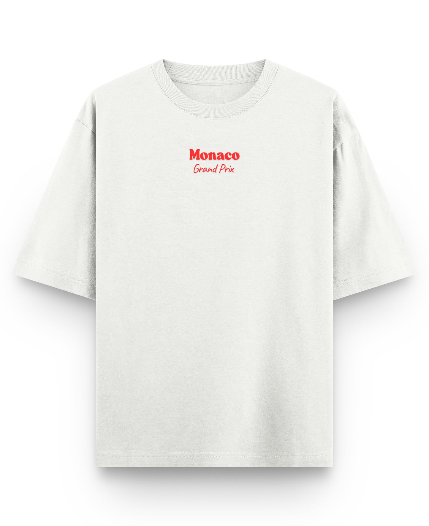 Off White Oversized T-shirt Front Design