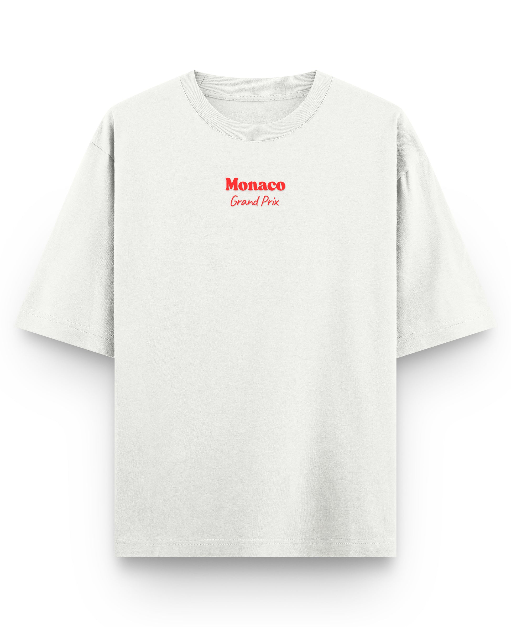Off White Oversized T-shirt Front Design