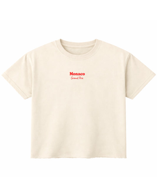 Off White Boxy Fit T-shirt Front Design